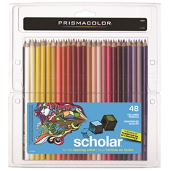 Prismacolor Scholar 48-Color Pencil Set
