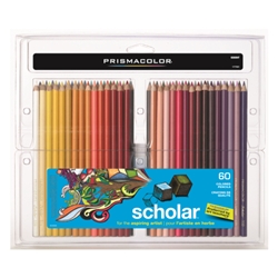 Prismacolor Scholar 60-Color Pencil Set