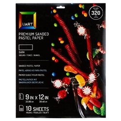 UART 320 Grade Dark Premium Sanded Pastel Paper
