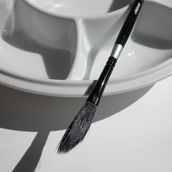 Silver Brush Black Velvet Brushes - Dagger Striper