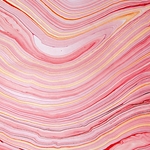 Thai Marbled Mulberry Paper- Pink Coral 25x37 Inch Sheet