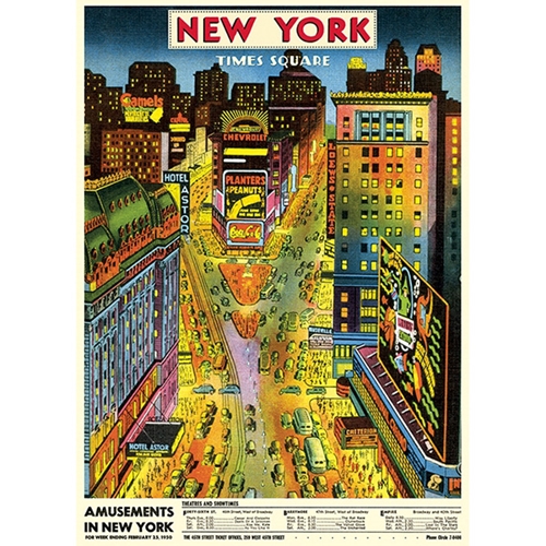 New York Vintage Postcards by Cavallini & Co. — Two Hands Paperie