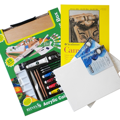 Art Survival Kit- Reeves Acrylic Painting Set