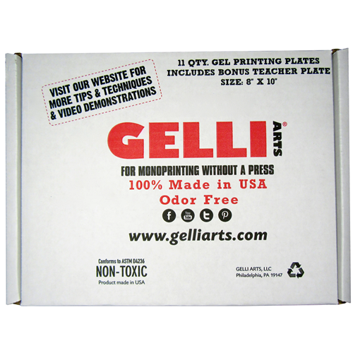  Gelli Arts Gel Printing Plate - 6 X 6 Gel Plate