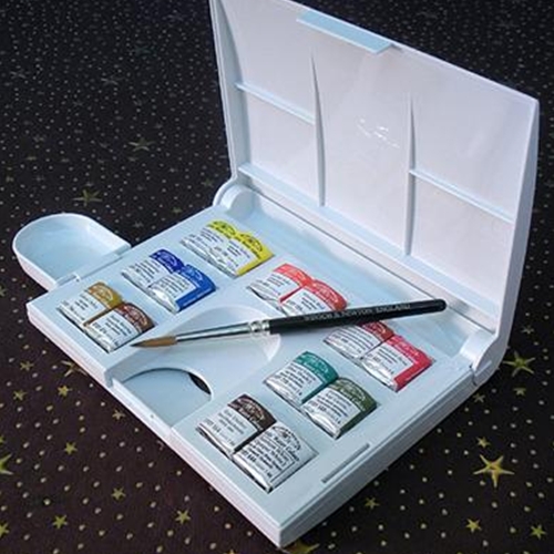 Winsor and Newton Professional Watercolor Compact authentic Set