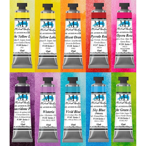 Michael Harding Artists Watercolor - Sky Blue (Phthalo), 15 ml