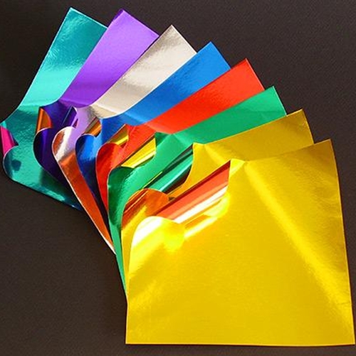 Origami Paper 5.875X5.875 18 Sheets Assorted Foil/Solid Double-Sided