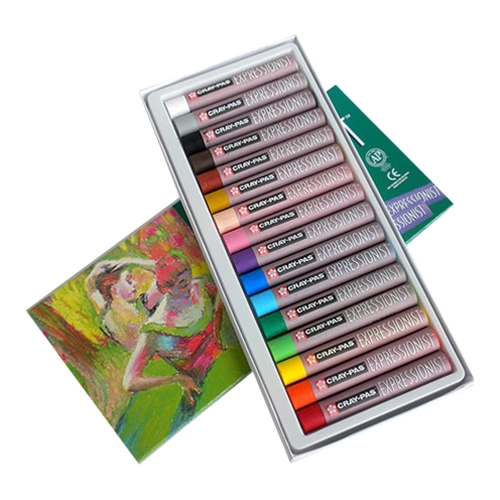 Oil Pastels, Set of 16