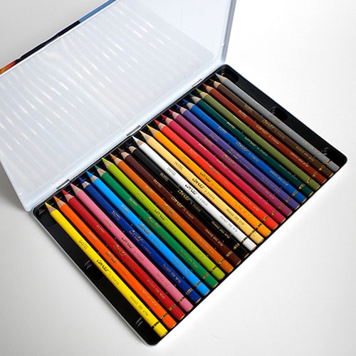 Colored Pencils Set Art Supplies Pastel Tin For Professional and