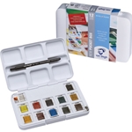 Van Gogh Watercolor Pocket Box Set of 12 Half Pans