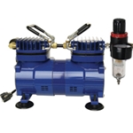 Paasche DA400R Dual Piston Airbrush Compressor