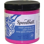 Block Printing Inks Water-Based, Pint Jar, Black