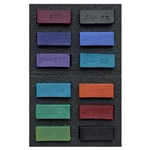 J. Luda Handmade Soft Pastels- Set of 12 Darks