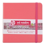 Talens Art Creation Sketch Books - Coral, 4.72"X4.72"