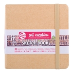 Talens Art Creation Sketch Books - Kraft, 4.72"X4.72"