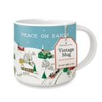 Cavallini Vintage Mug - Peace on Earth