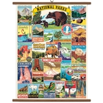 Cavallini Vintage School Chart - National Parks