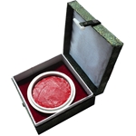 Bright Jewel Vermilion Ink Pad in Porcelain Container