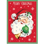 Cavallini Decorative Paper - Christmas Santa 20"x28" Sheet