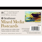 Mixed Media Postcards 15-Sheet Pad