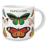 Cavallini Vintage Mug- Butterflies