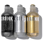 KRINK K-60 3pc Set, Black Gold Silver