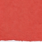 Nepalese Lokta Paper- Red Orange 20"x28" sheet