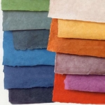 Nepalese Lokta Paper- Assortment of 12 Colors 20"x28" sheets