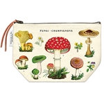 Cavallini Vintage Pouch- Mushrooms