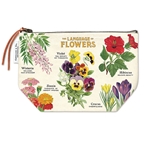 Cavallini Vintage Pouch- The Language of Flowers