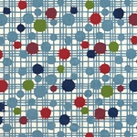 Katazome-Shi Paper- Architectural Polka Dot Pattern 18x24" Sheet