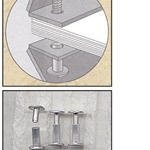 Lineco Metal Screw Posts