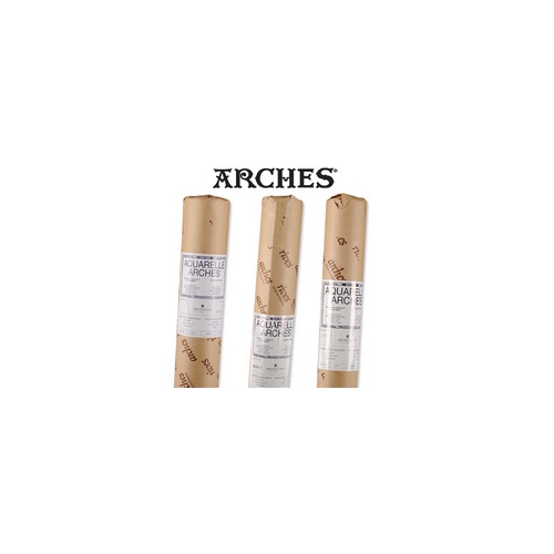 Arches Natural White Watercolor Paper - 51'' x 10 yds, Cold Press