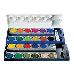 Pelikan 24 Color Opaque Watercolor Pan Set