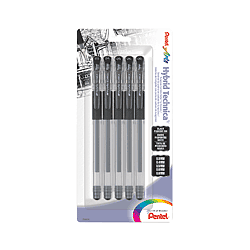 Pentel Hybrid Technica Pen Set