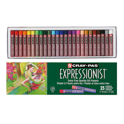 Cray-Pas Expressionist Oil Pastels Set of 25 Colors