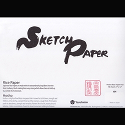 Hosho Rice Paper Pad- 9x12 Inches