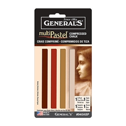 General Pencil Compressed Pastel Chalk