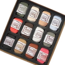 Diane Townsend Handmade Terrages Sets - Portrait A Set of 12 Pastels