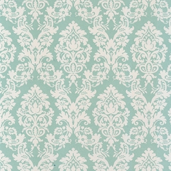 Tassotti Paper - Aquamarine Brocade 19.5"x27.5" Sheet