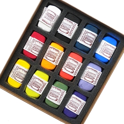 Diane Townsend Handmade Terrages Sets - Primary Colors Set of 12 Pastels