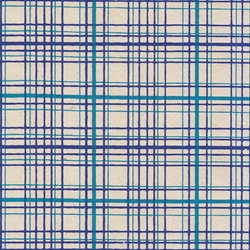 Nepalese Printed Paper- Plaid Print