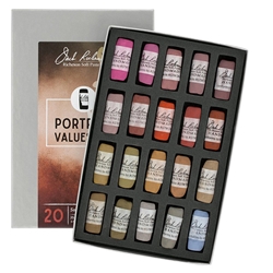 Jack Richeson Portrait Handrolled Set (20 ct.) - Values 3 - 4