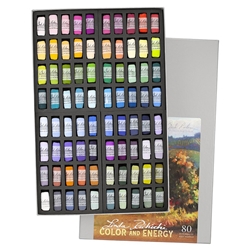 Jack Richeson Handrolled Pastel Set- Linda Richichi Color and Energy Set (80)