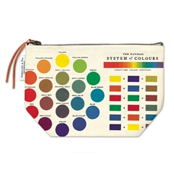 Cavallini Vintage Pouch- Color Wheel