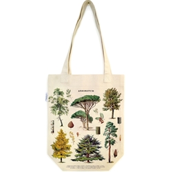 Cavallini Tote Bag- Arboretum