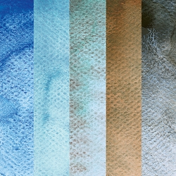 Schmincke Watercolor Supergranulating Colors- "Glacier" Collection