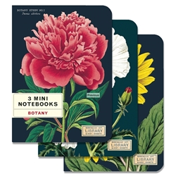 Cavallini Botany Mini Notebook Set