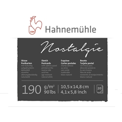 Hahnemuhle Nostalgie Postcard Sketch Pad (4.1" x 5.8")