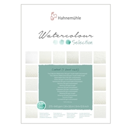 Hahnemuhle Watercolor Selection Pad, 9.4" x 12.6"